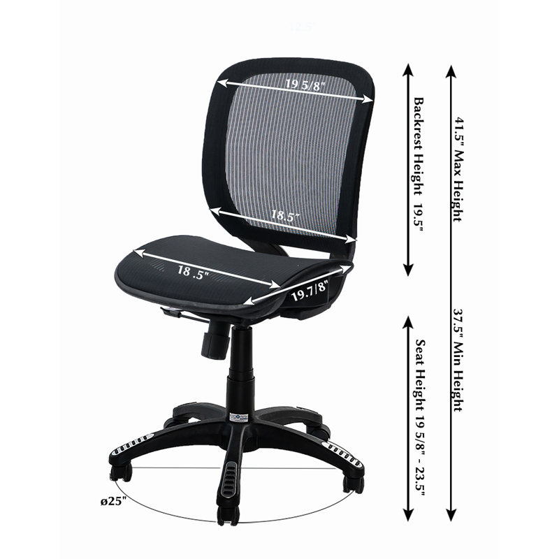 Chaise de travail en maille Breit
