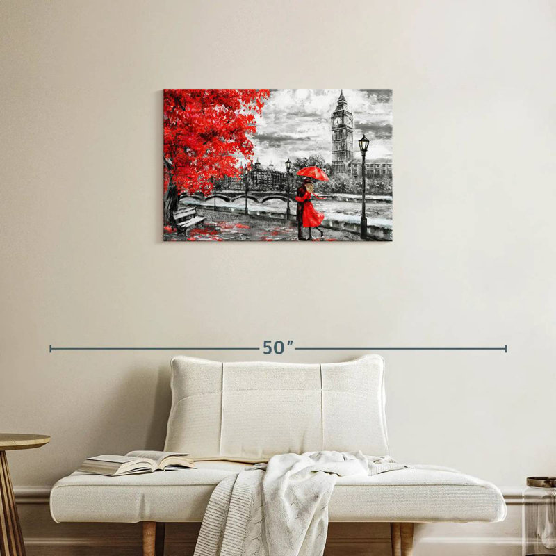Hardie Pop Couple romantique de Londres, H 20 po x l 30 po