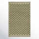 Rafaela Checkered Handmade Flatweave Wool Area Rug