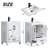 Wimer 24'' Single Bathroom Vanity Sink Combo with Ceramic Top, Faucet-1075979455