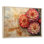 Chrysanthèmes fleurs sur un plateau en bois diapositive I - Décoration murale de chrysanthèmes