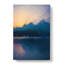 Sunrise Over The Mountains Abstract - Wrapped Canvas Print-55338721