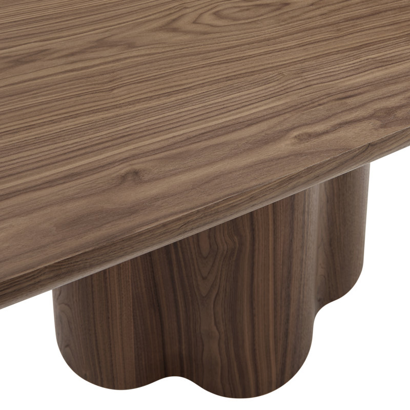 Table rectangulaire Tommi, Noyer