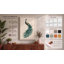 Peacock in Profile Botanical - Wrapped Canvas-1309496920-1309496925