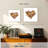 Hardie Fluttering Butterfly Heart