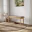 Upholstered Solid Wood Bench-842186851-842186850-842186849