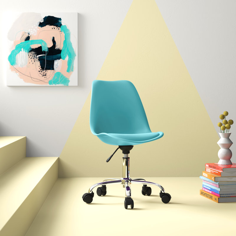 Chaise de travail Emerson, Bleu sarcelle