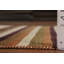 Tapis rayé fabriqué à la main Gabbeh 4 x 6