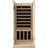 1 - Person Indoor Bluetooth Compatible FAR Infrared Sauna 800W Home Sauna Personal Sauna with Control Panel and Glass Door-112742289-112742292