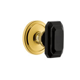 Grandeur Concealed Screw Mechanism Geometric Knob with Circle Rosette