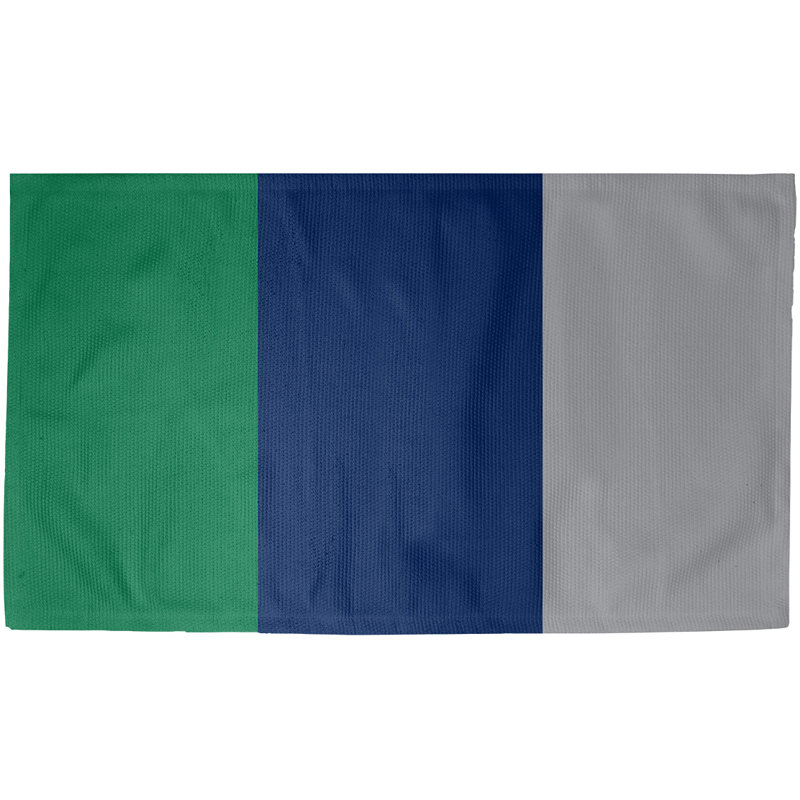 Tapis vert rayures de hockey nationales, Rectangle 5 pi x 7 pi, Oui