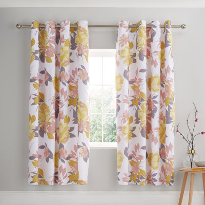 Elina Eyelet Room Darkening Curtain