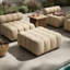 Roma Outdoor Ottoman Piece-Hayes Cream