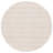 Natura Hand Loomed Wool/Cotton Solid Color Rug in Ivory-1489137888