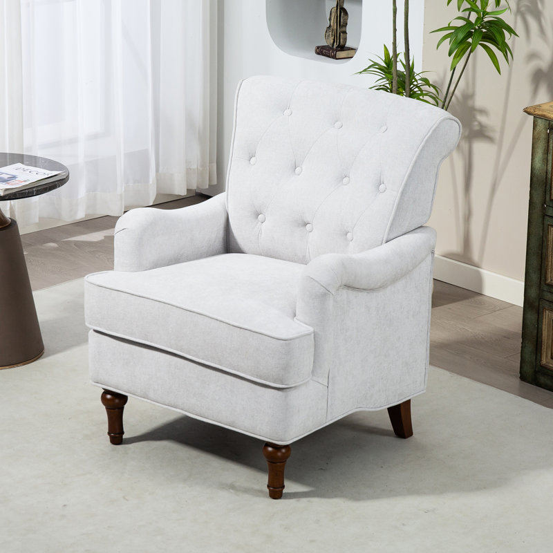 Chaise moderne en tissu, confortable et dans des tons d'avoine, idéale pour la chambre à coucher, le salon, la couleur, la structure, les sièges