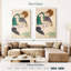 Femme assise, affiche d'exposition Schiele-823312220