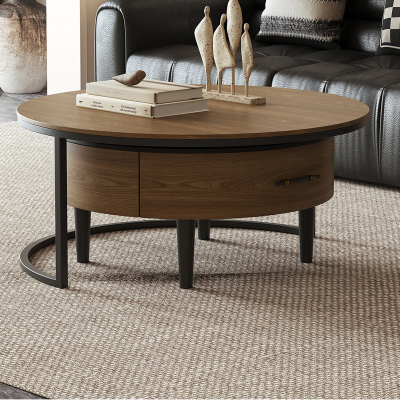 Ensemble de tables basses rondes Modern