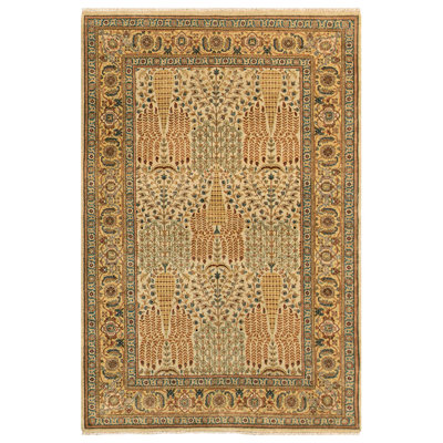 Wool Ikat Area Rug