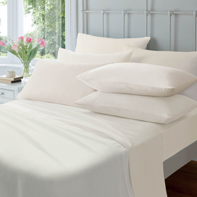 Brushed Cotton Flat Sheet