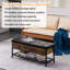 Banc de rangement Vintage