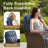 9-Piece Outdoor Garden Nighttime Moments Family Sofa Conversation Set With Swivel Chairs And Split-Type Fire Pit-816371809