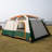 Extra Large Tent 10-12-14 Person(B),Family Cabin Tents,2 Rooms,3 Doors And 3 Windows With Mesh,Straight Wall,Waterproof,Double Layer,Big Tent For Outdoor,Picnic,Camping,Family Gathering-111377166