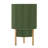 10" Modern Drum Table Lamp With Fabric Shade & Wooden Base, E12 Socket, Dimmable Switch With Color Temperature Control, Accent Lamp For Bedroom, Living Room & Hotel Use-443217278