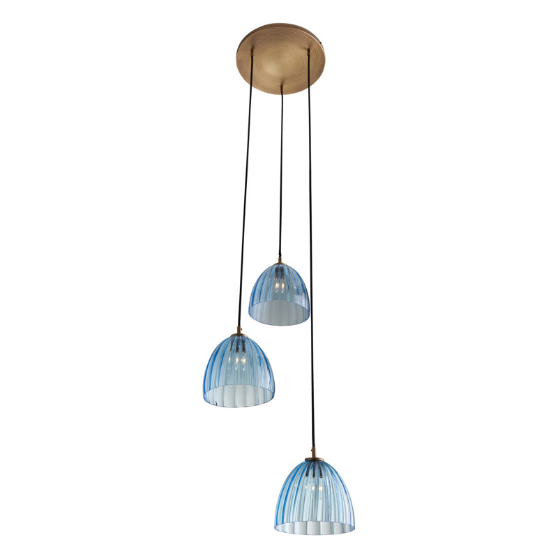Caterina 3 - Light Pendant, Aqua