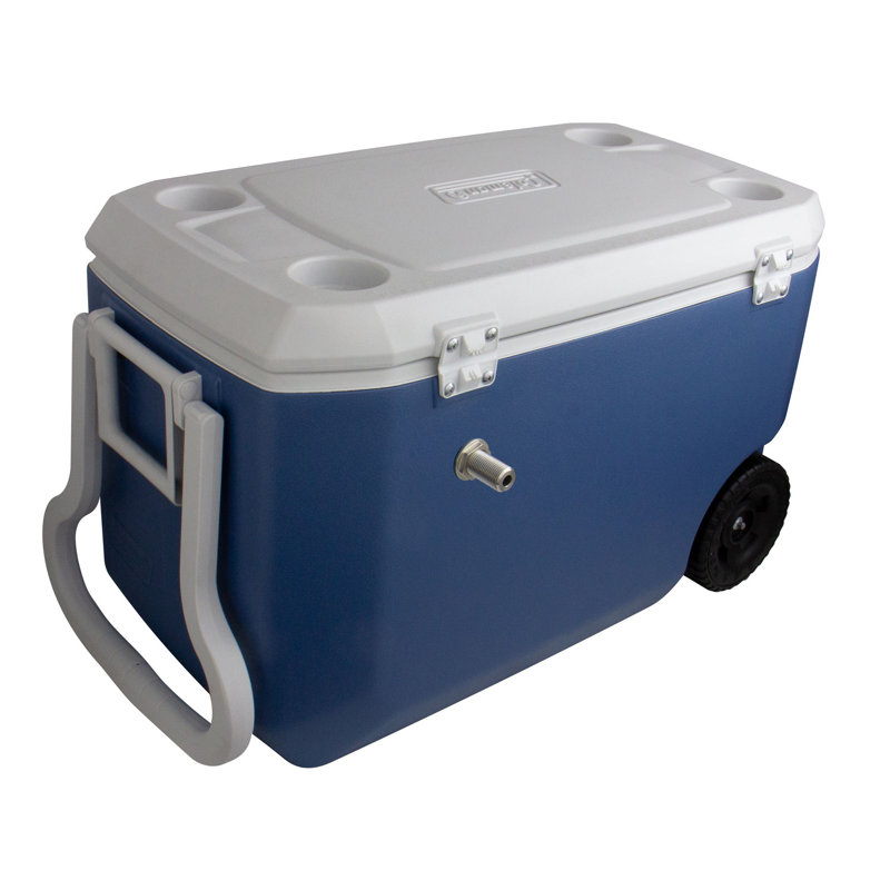 Kegco 2 cu. ft. Blue Single Tap Half Barrel (Full Size) and Mini Keg Freestanding Kegerator with Door Lock and Adjustable Temperature for Commercial Use