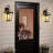  21'' 1-Light Outdoor Wall Sconce With Clear Glass Shade For Porch, Patio, Garage, And Entryway-977463645-977463642