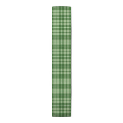 Badley Plaid St. Patrick's Day Table Runner
