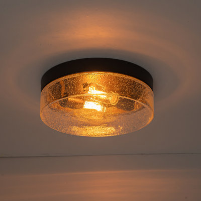Boatner Glass Flush Mount
