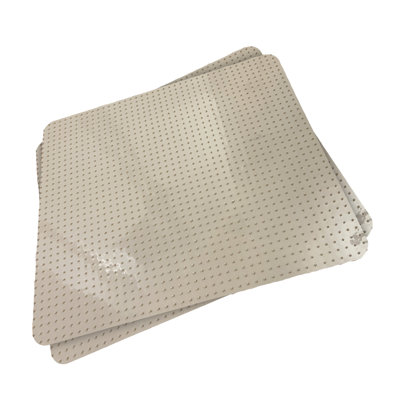 Tucker Murphy Pet™ Furniture Protector Pet Deterrent Tiles - Pet-Free Training Mat, Beige, 2 Pack