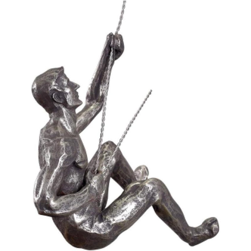 Ensemble de décorations murales Climber, Argent