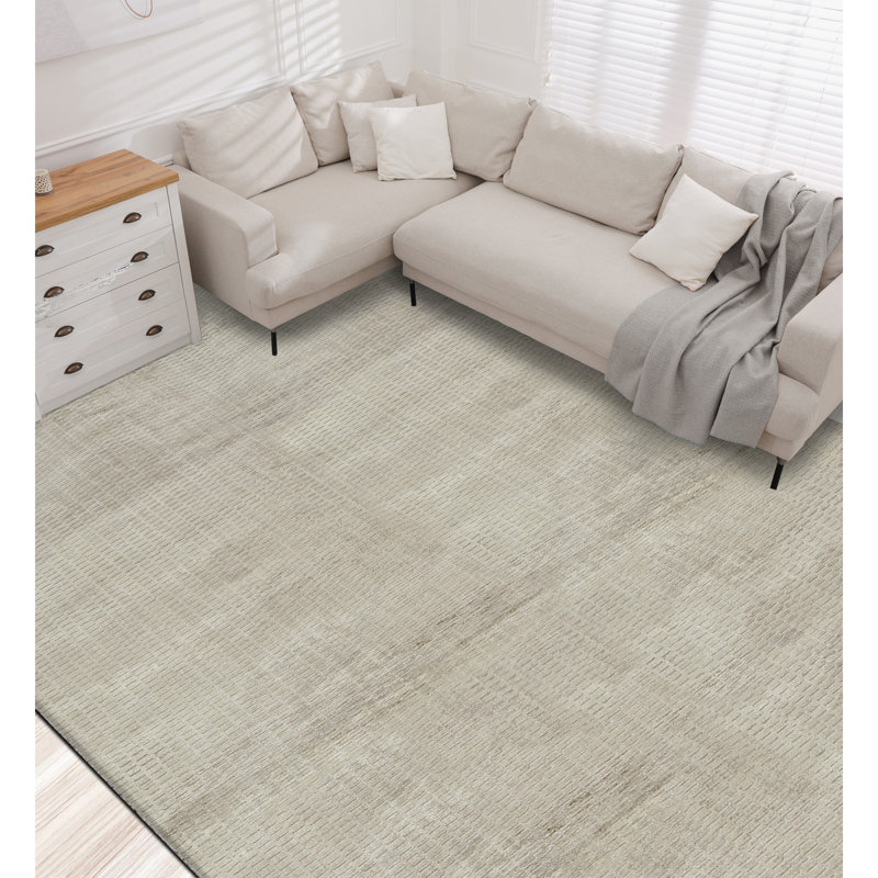 Area Rug in Beige