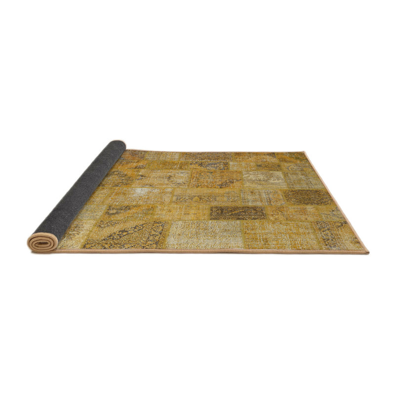 Tapis brun clair, Rond 8 pi