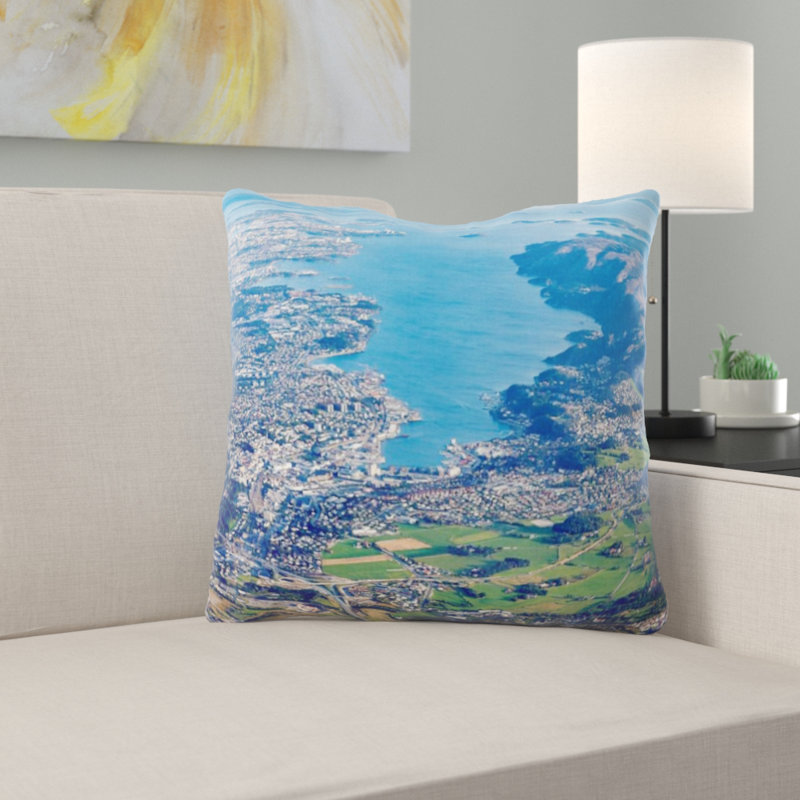 Coussin décoratif aérien