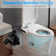 Smart Toilet, One Piece Toilet with Booster Pump，Intelligent Toilet with Heated Seat , Modern Toilet with Auto Flush and Foot Sensor Operation，Power Outage Flush