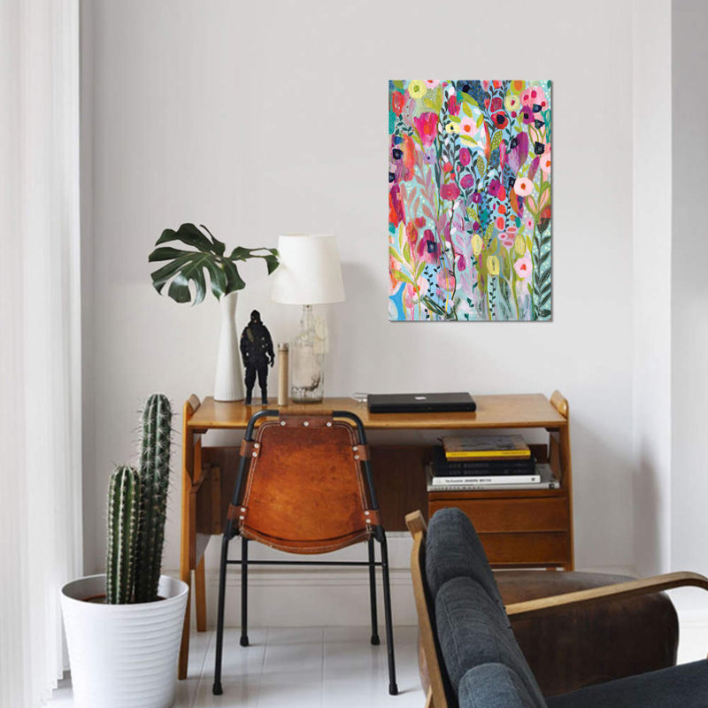 «Flow in the Divine», impression sur toile, H 40 po x l 26 po x P 1,5 po, Toile tendue