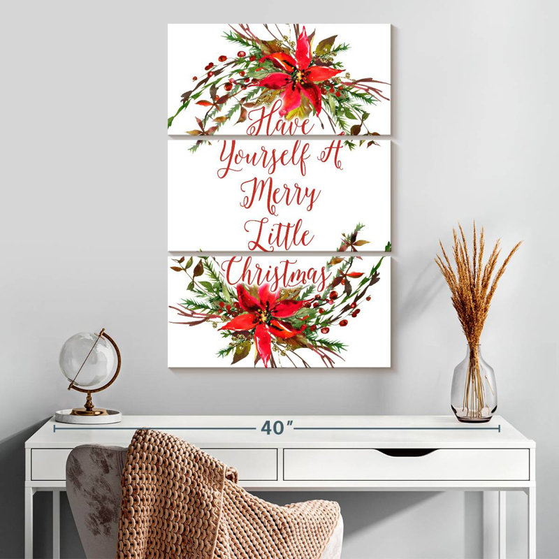 Lelend A Merry Little Christmas, H 32 po x l 20 po