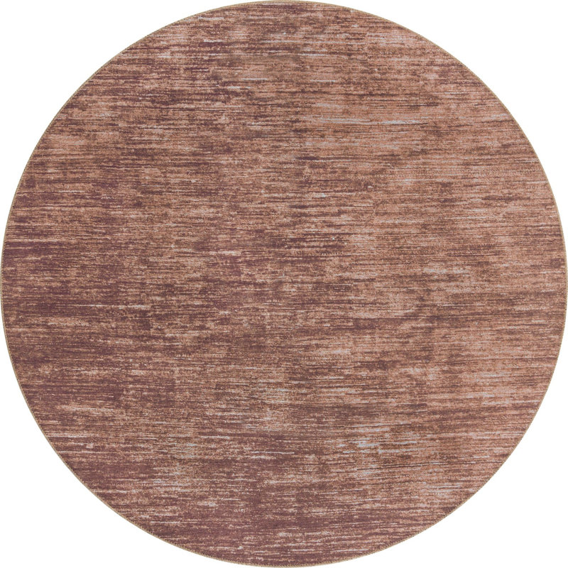 Ikhasa Chenille Indoor Rug, Round 7'7"