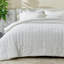 100% Cotton Puckered 3 Pc Reversible Comforter Set with Shams-95063026-95063027