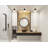 Cardiff Glass Semi Flush Mount-406700243