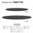 Oval Solid Wood Table Top Black 39.37"-122507793-125354569-125354570