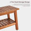 Banc de douche 33 po en bois de teck à l'intérieur du tabouret de douche, banc de jardin en terreux naturel, tabouret de douche en teck, siège de douche en teck, banc de douche en teck, teck naturel