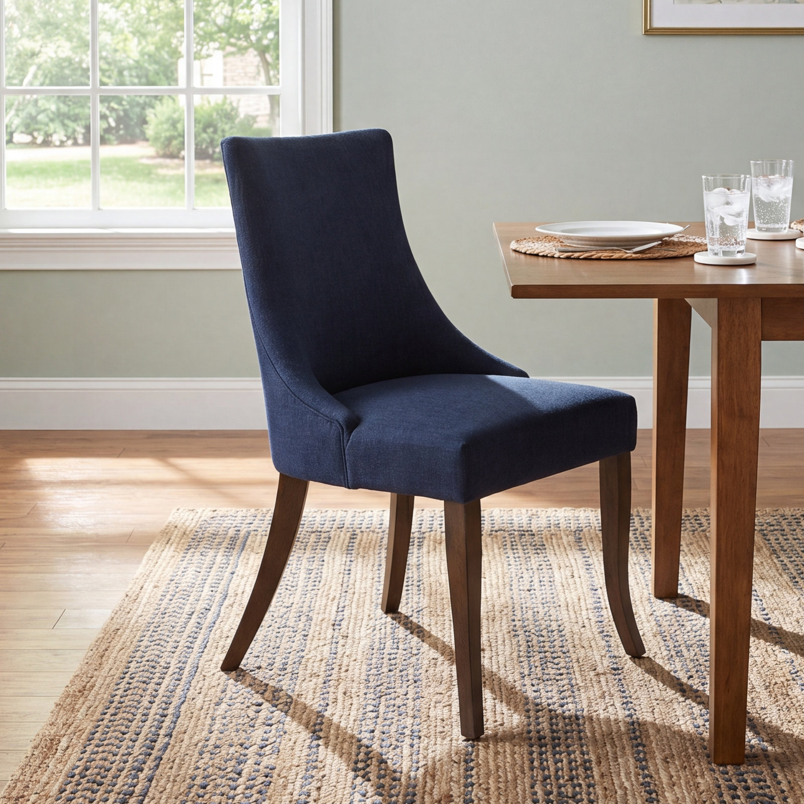 Etna Dining Chair, Flannigan Blue