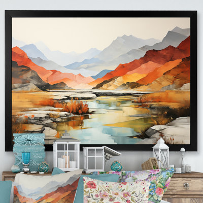 Canyon Canyon, charme minimaliste - art mural de salon