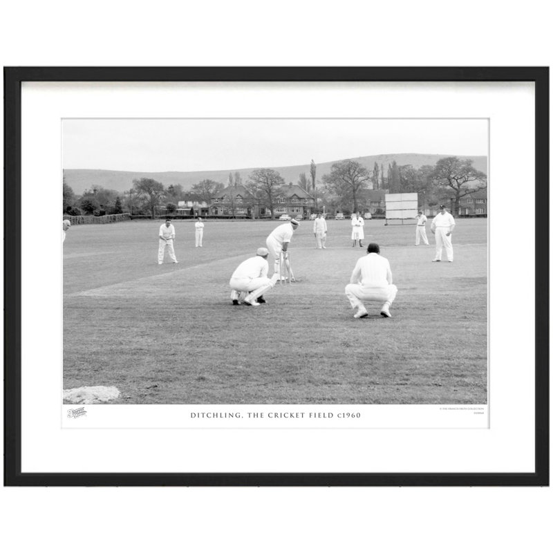 Ditchling, The Cricket Field C1960 by Francis Frith - Single Picture Frame Print, 60cm H x 80cm W x 2.3cm D