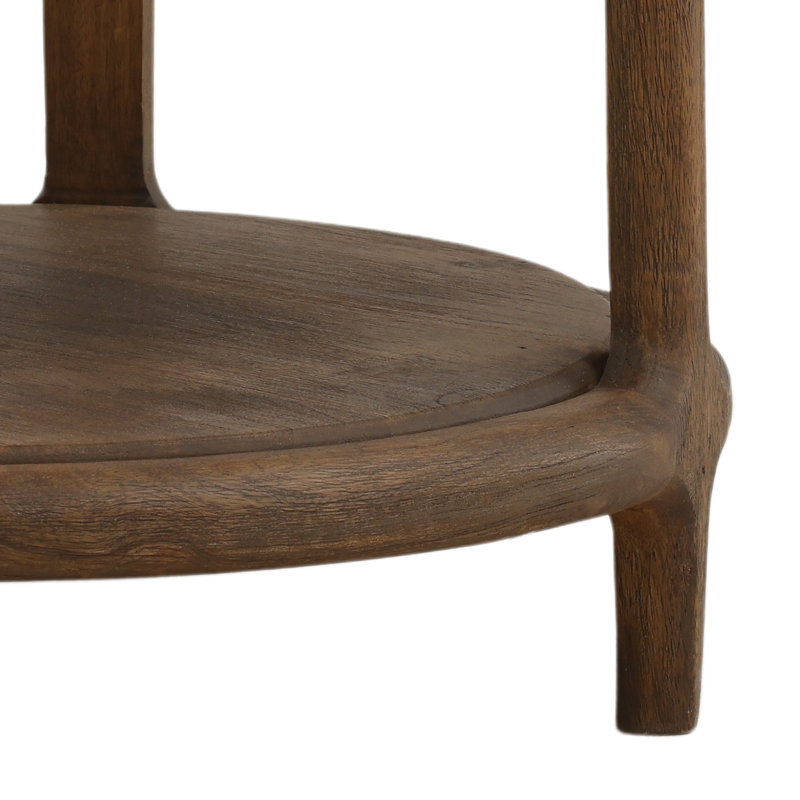 Aruna Side Table Dark Brown