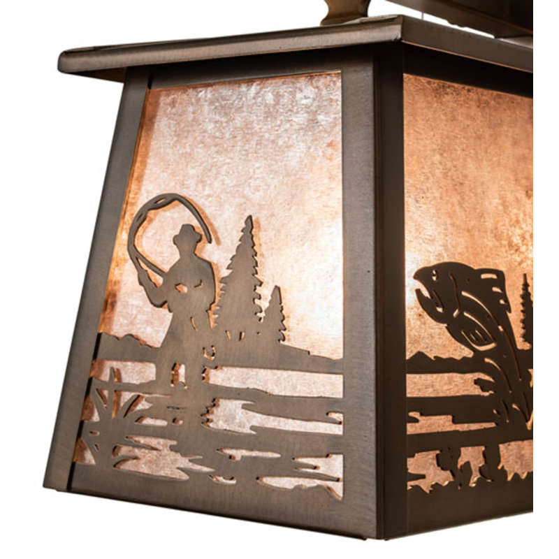 Fly Fisherman 1 - Light Armed Sconce